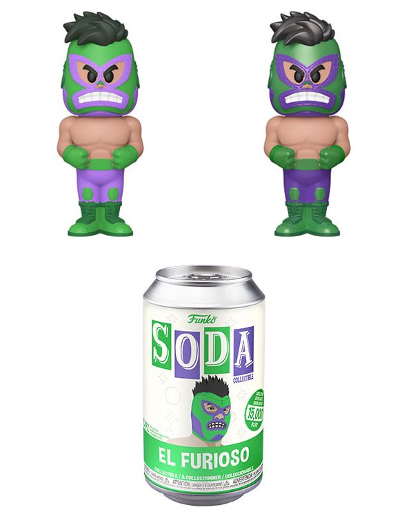 FU54508 Funko Vinyl SODA: Luchadores - Hulk Vinyl Figure