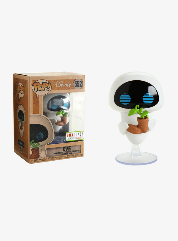 FU38753 Funko POP! WALL-E - Earth Day Eve Vinyl Figure #552 Box Lunch Exclusive (NOT 100% MINT)