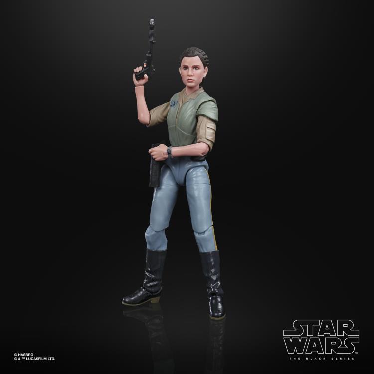 Star Wars: The Black Series - Leia Organa (Endor Battle Poncho) (Return of the Jedi) 6-Inch Action Figure