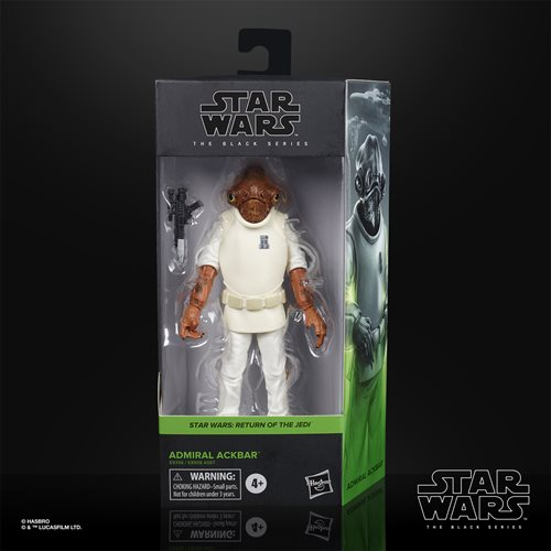 Star Wars: The Black Series - Admiral Ackbar (Return Of The Jedi) 6-Inch Action Figure