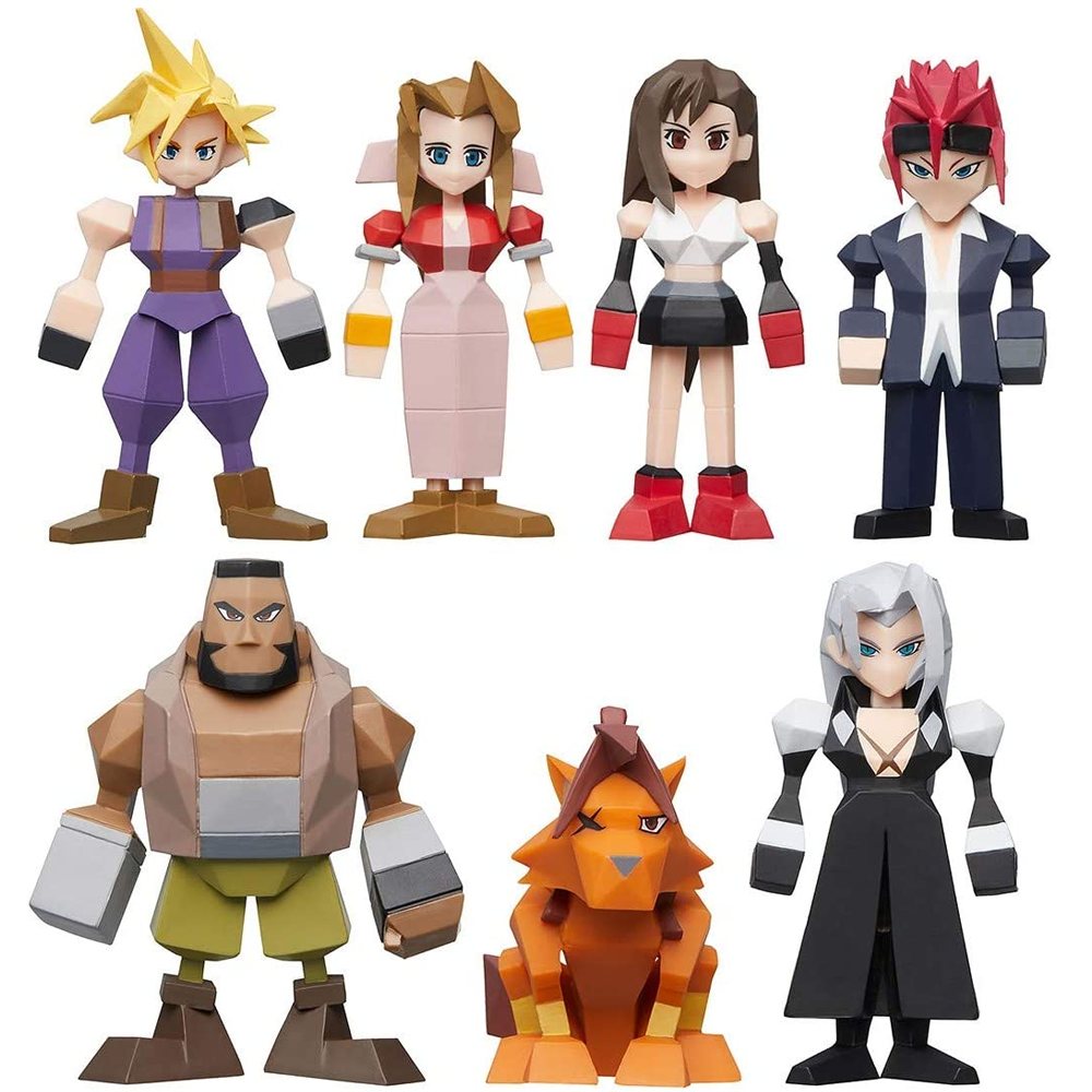 SQUARE ENIX: Final Fantasy 7 - FINAL FANTASY VII Polygon Figure Set