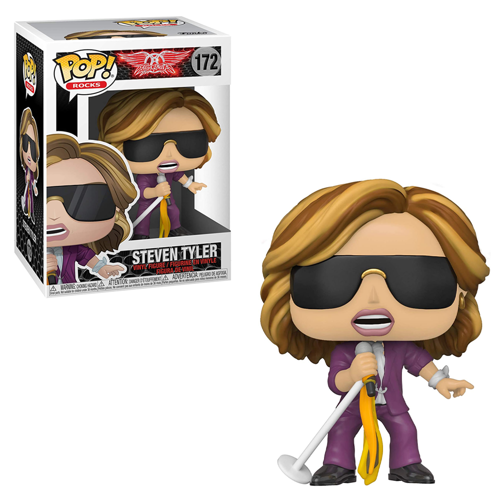 FU46690 Funko POP! Rocks: Aerosmith - Steven Tyler Vinyl Figure #172