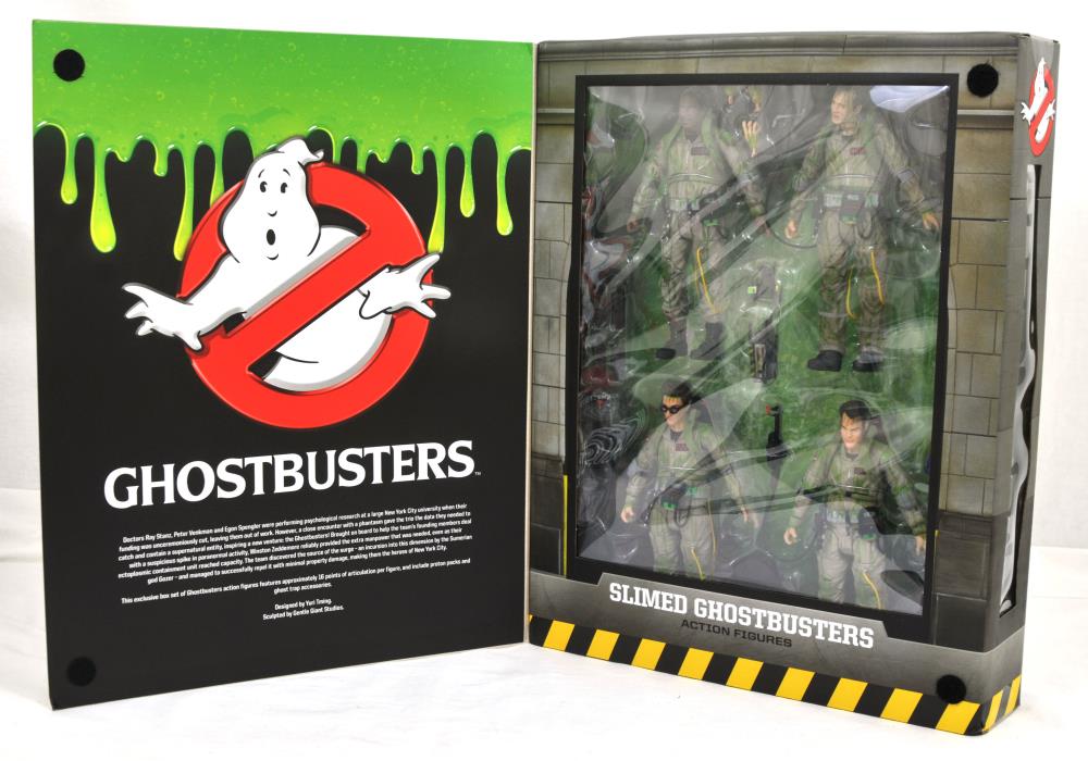 Diamond Select Toys - Slimed Ghostbusters Action Figure Box Set Preview Exclusive (2019 SDCC)