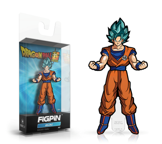 FiGPiN mini: Dragon Ball Super - Super Saiyan God Super Saiyan Goku #M1