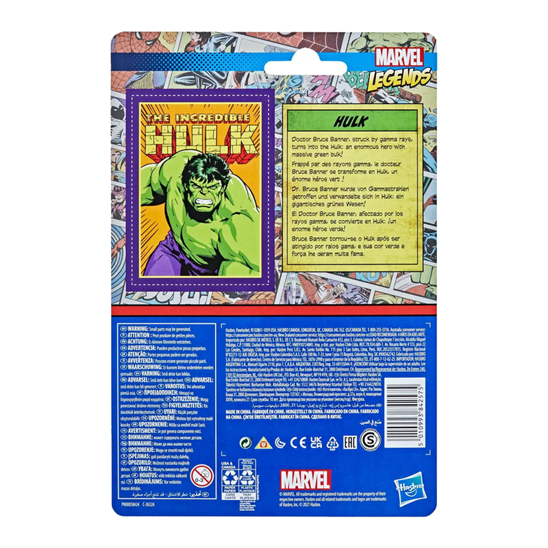 Retro Collection Marvel Legends - Hulk 3.75-inch Action Figure