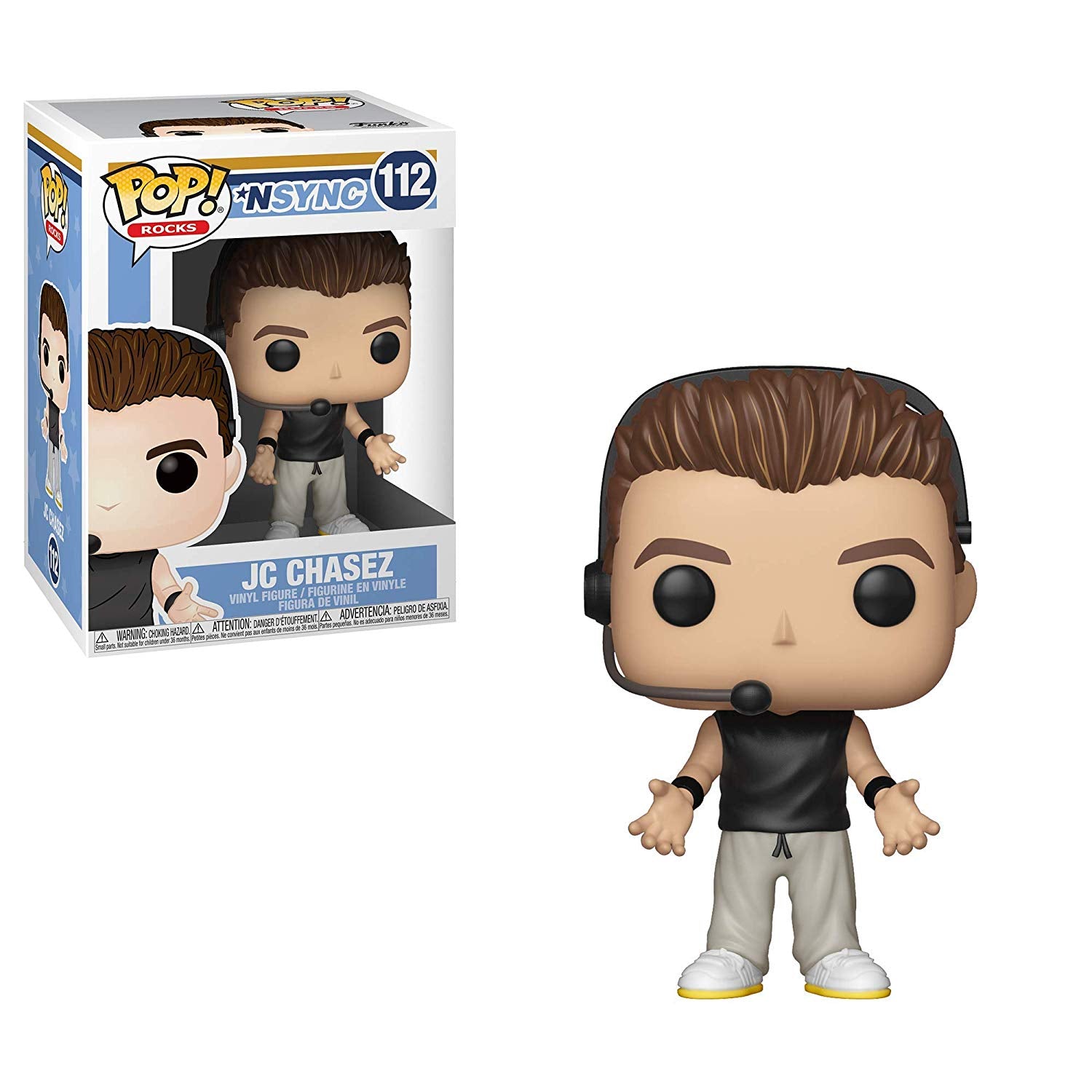 FU34540 Funko POP! Rocks: *NSYNC - JC Chasez Vinyl Figure #112