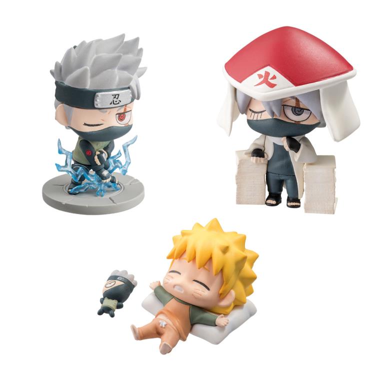 Megahouse Petit Chara Land: Naruto Shippuden - Kakashi Hatake Special Box of 6 Figures