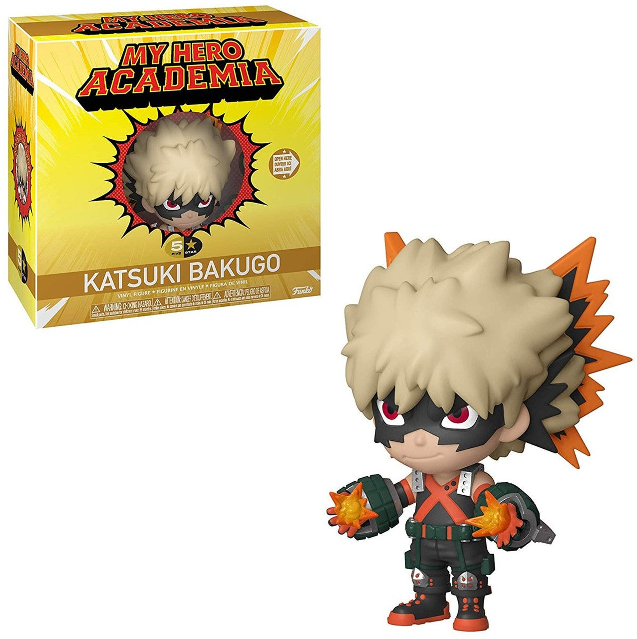 FU38702-5STAR Funko 5 Star: My Hero Academia - Katsuki Bakugo Vinyl Figure