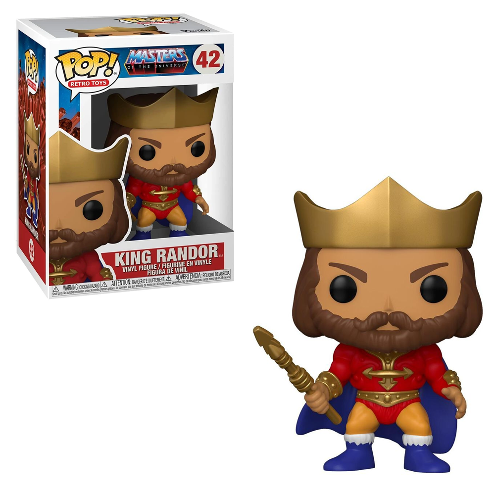 FU51449 Funko POP! Masters of the Universe - King Randor (Metallic) Vinyl Figure