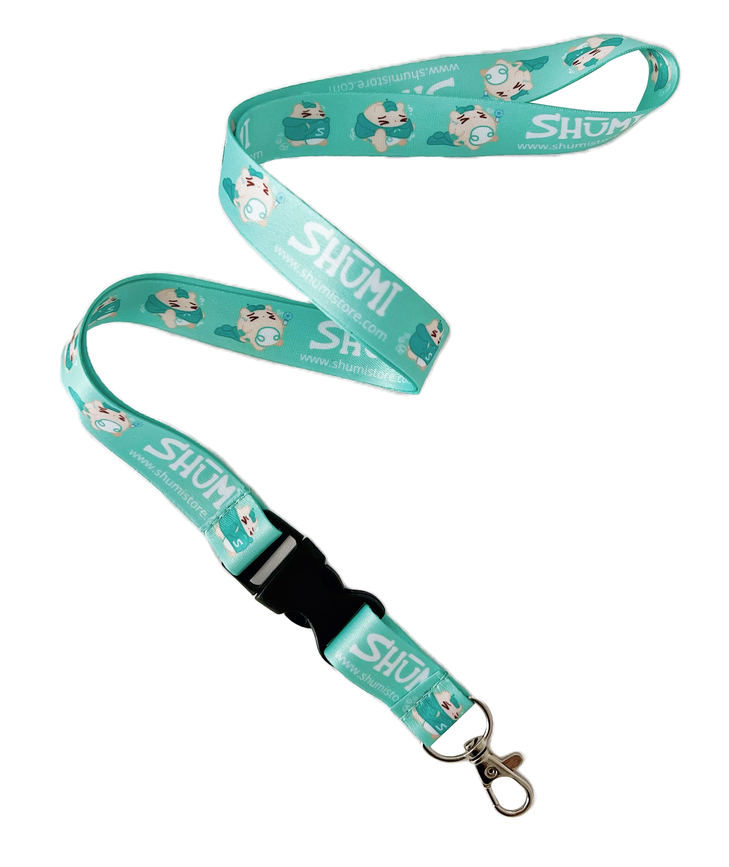 Shumi Mascot Lanyard with Detachable Buckle Release