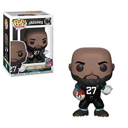 FU31769 Funko POP! NFL: Jaguars - Leonard Fournette Vinyl Figure #104