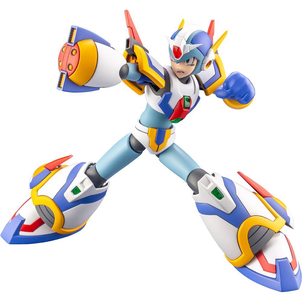 KOTOBUKIYA Plastic Model Kits: Mega Man X - Mega Man X (X4 Force Armor X) 1/12 Scale Model Kit