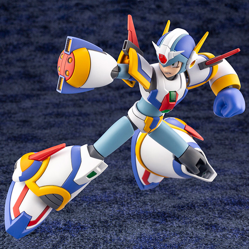 KOTOBUKIYA Plastic Model Kits: Mega Man X - Mega Man X (X4 Force Armor X) 1/12 Scale Model Kit