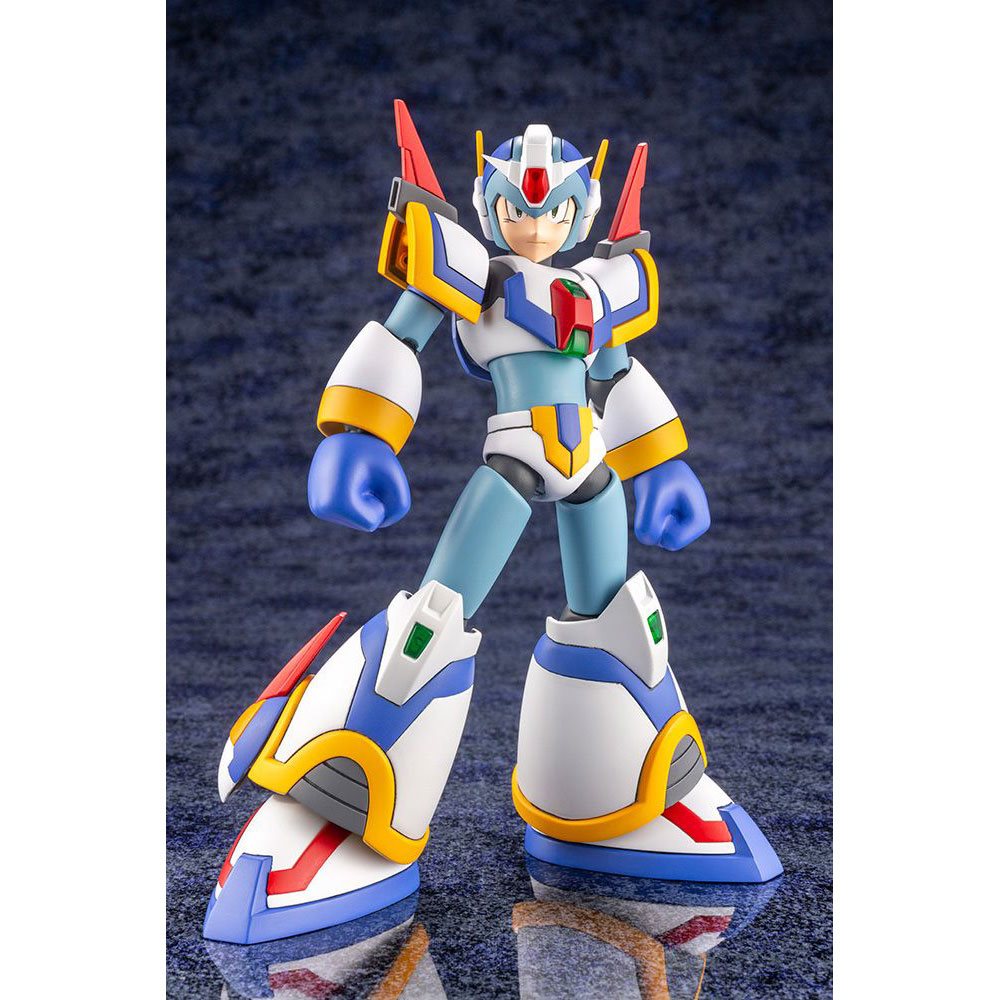 KOTOBUKIYA Plastic Model Kits: Mega Man X - Mega Man X (X4 Force Armor X) 1/12 Scale Model Kit