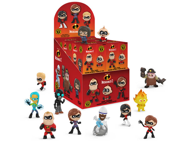 FU29196 Funko Mystery Minis: Incredibles 2 Mystery Minis - 1 Pack