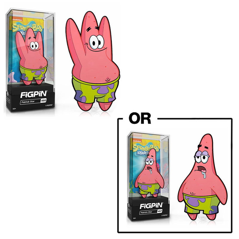 FiGPiN: Spongebob - Patrick Star #466/#467