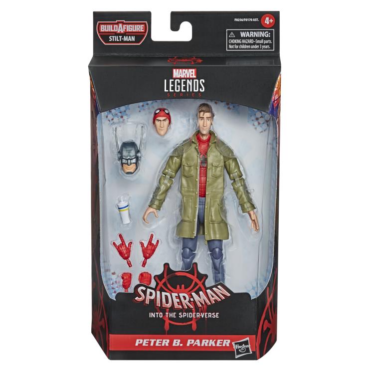 Spider-Man Marvel Legends - Peter Parker 6-Inch Action Figure (Stilt-Man Build-A-Figure)