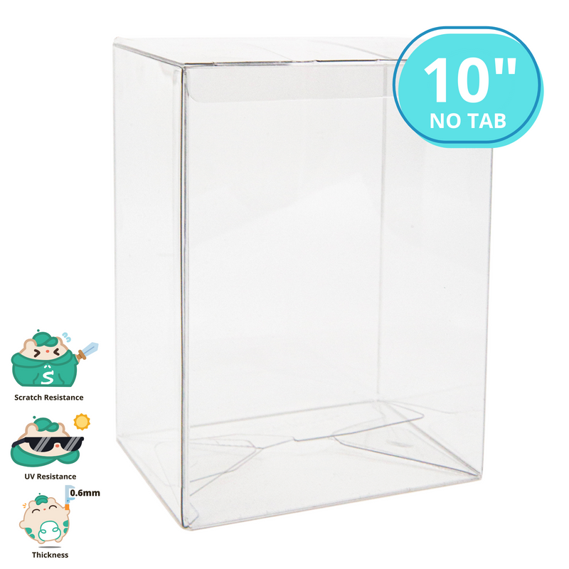 Shumi .6mm Protectors [No Tab] - 10-Inch POP Size (FREE SHIPPING IN U.S.)