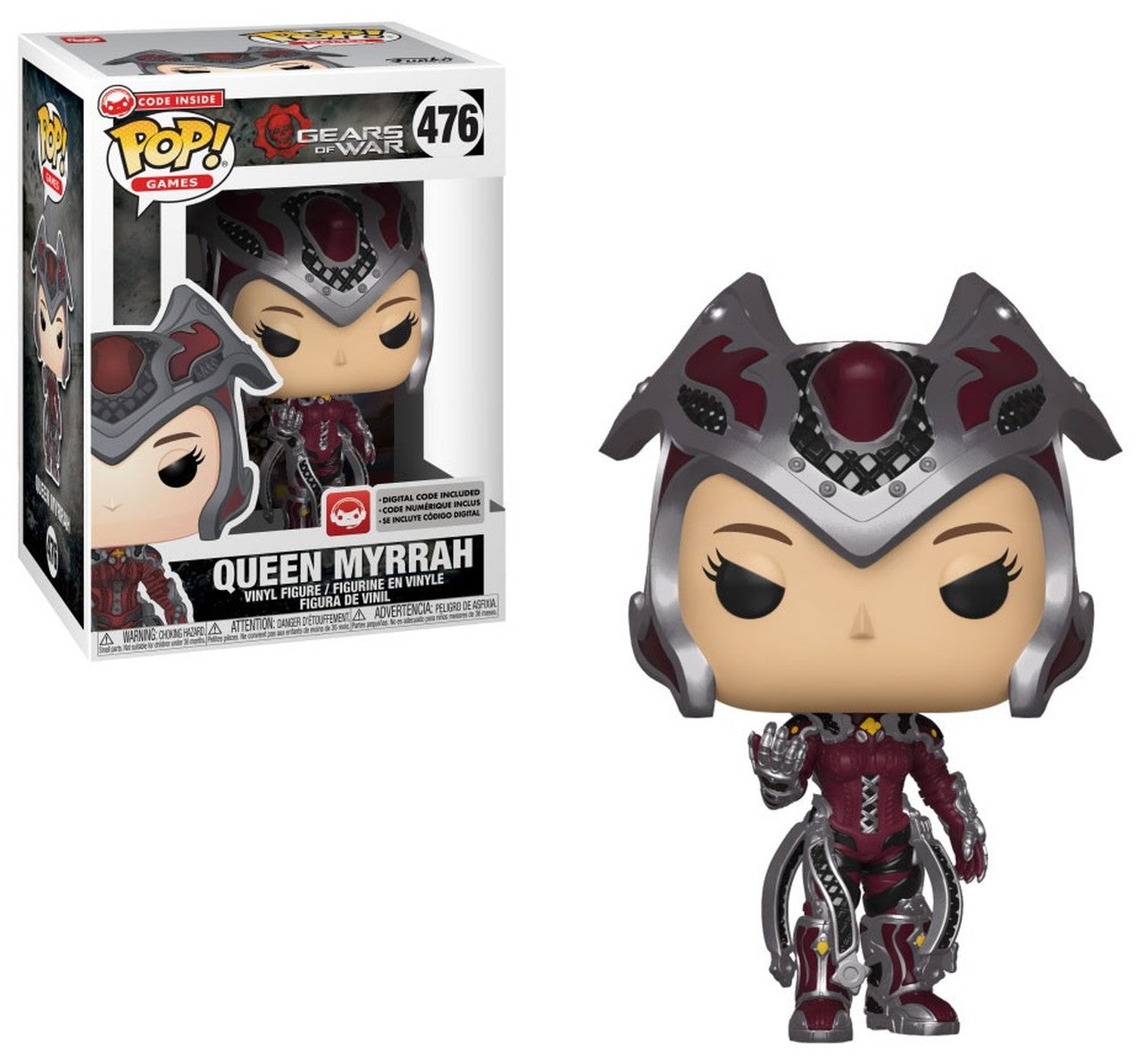 FU39055 Funko POP! Gears of War - Queen Myrrah Vinyl Figure #476