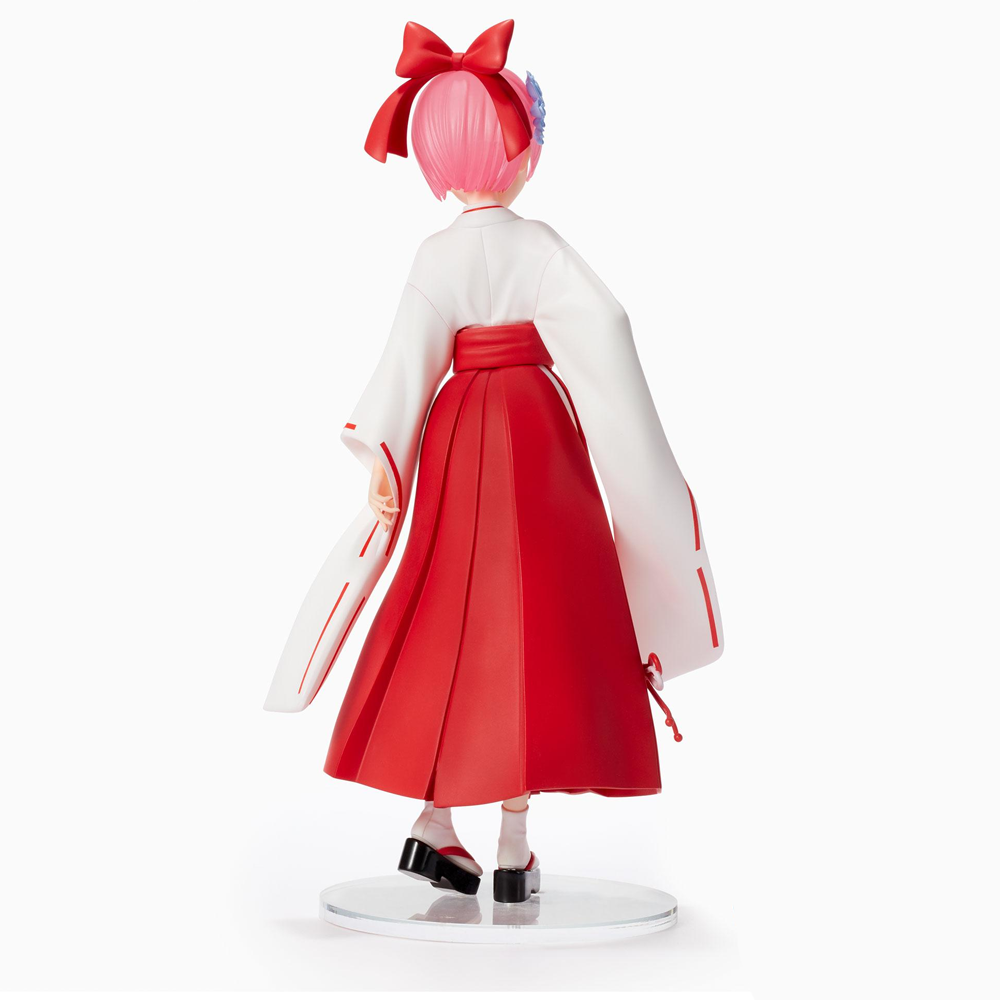 SEGA: Re:Zero Starting Life in Another World - Ram (Shrine Maiden Style) Super Premium Figure