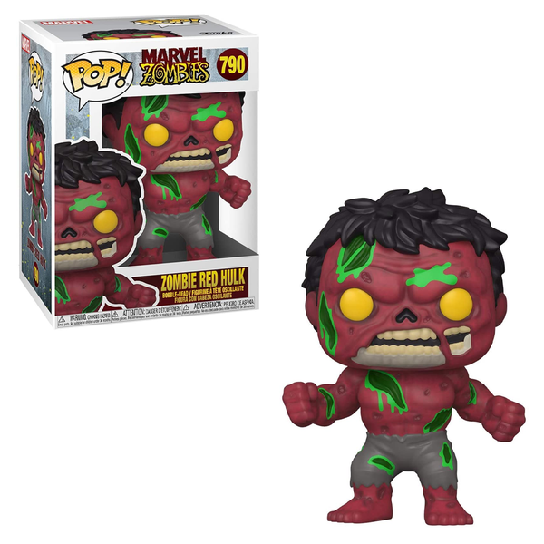 FU54474 Funko POP! Marvel Zombies - Red Hulk Vinyl Figure #790
