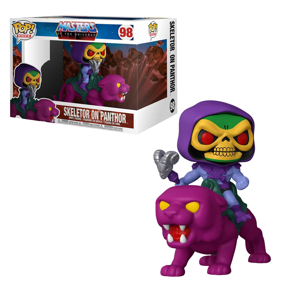 FU51458 Funko POP! Rides: Masters of the Universe - Skeletor on Panthor Vinyl Figure