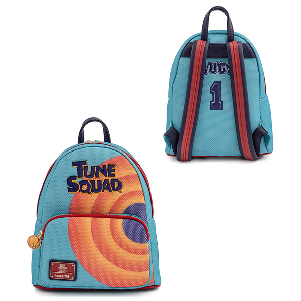 Loungefly Looney Tunes Space Jam Tune Squad Bugs Bunny Wallet – Bi-Fold Mesh Jersey Design