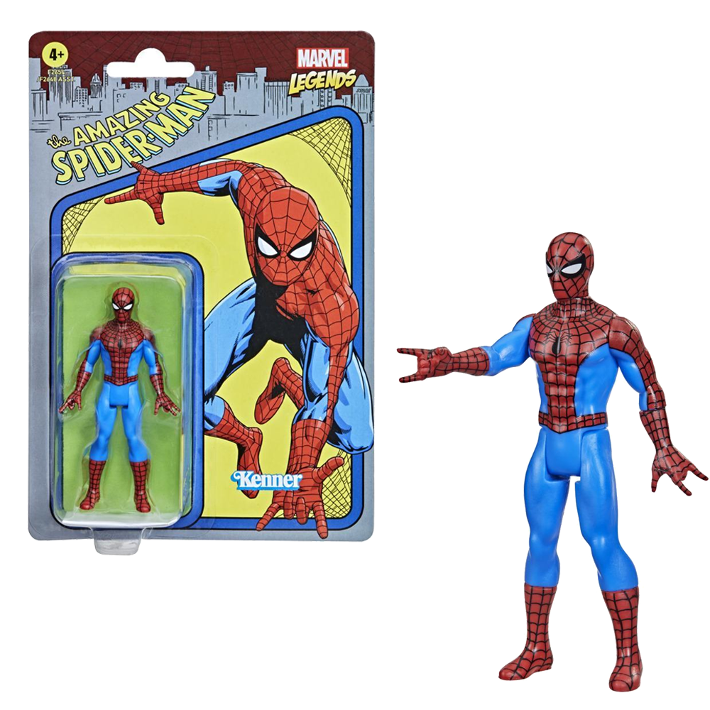 Retro Collection Marvel Legends - Spider-Man 3.75-inch Action Figure