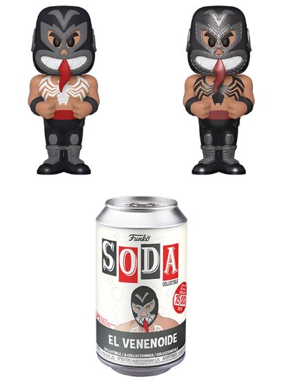 FU54505 Funko Vinyl SODA: Luchadores - Venom Vinyl Figure