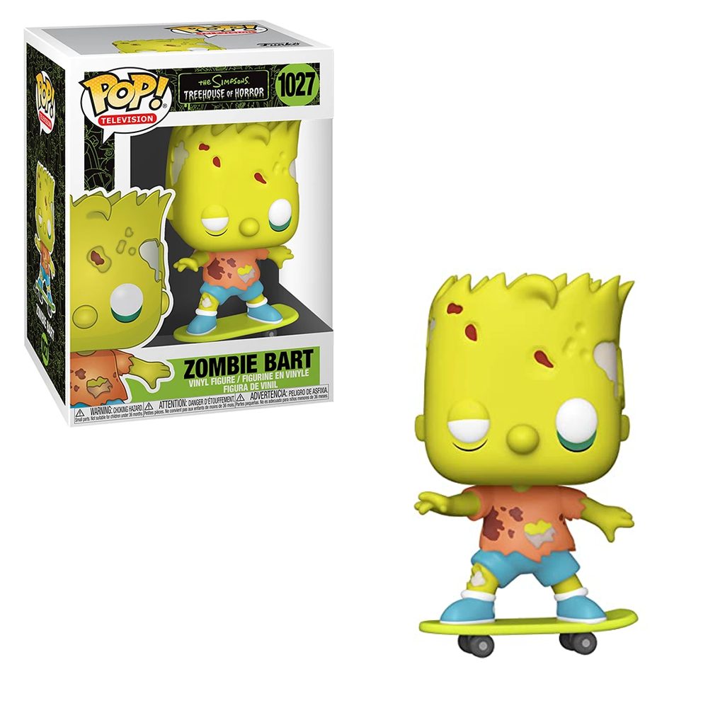 FU50139 Funko POP! The Simpsons - Zombie Bart Vinyl Figure #1027